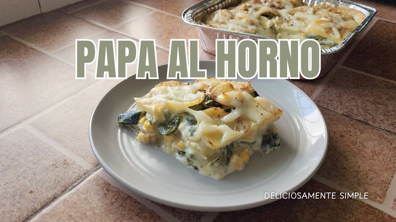 CUIDADO! SI HACES ESTA PAPA AL HORNO TE PEDIRAN SIEMPRE LA RECETA 🥔