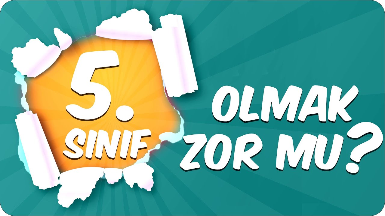 5. Sınıf Olmak Zor Mu? | Başarılı Olmak İçin Tavsiyeler 🌞