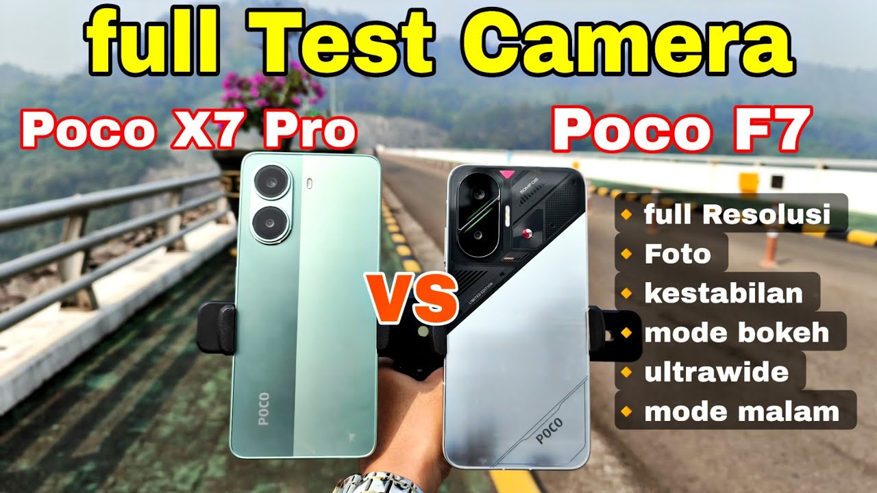 Test Kamera Poco X7 Pro VS Poco F7 , campare Poco F7 vs Poco X7 pro