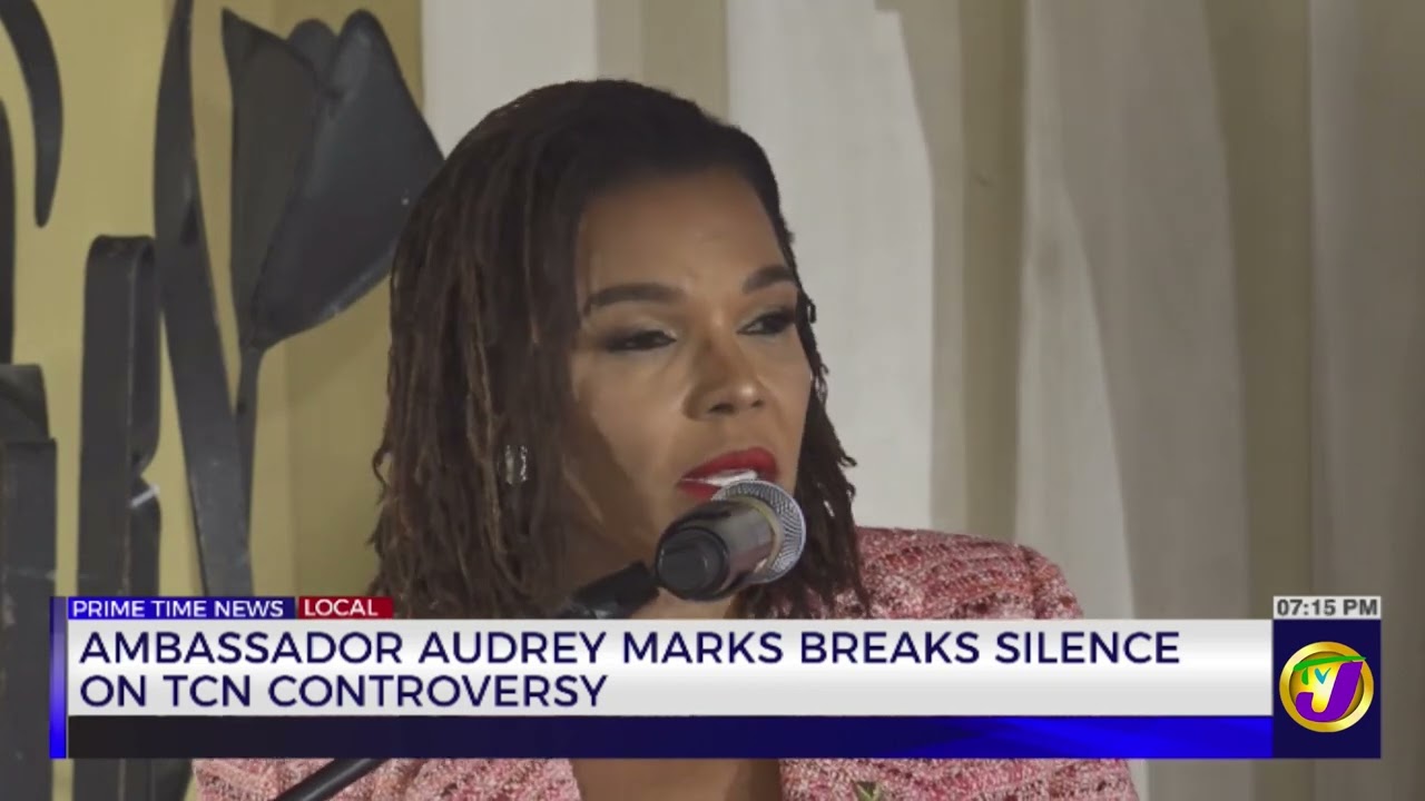 Ambassador Audrey Marks Breaks Silence On TCN Controversy   | TVJ News