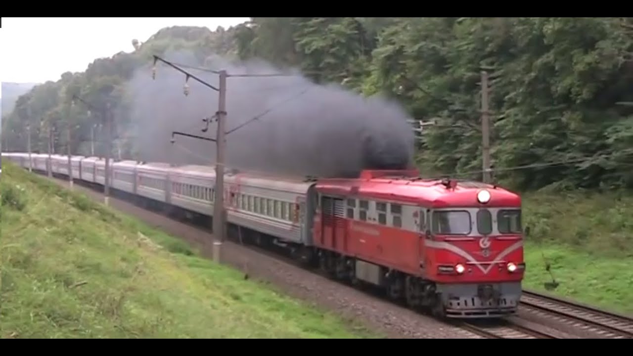 ТЭП60-0926 со скорым поездом / Diesel locomotive  class TEP60-0926