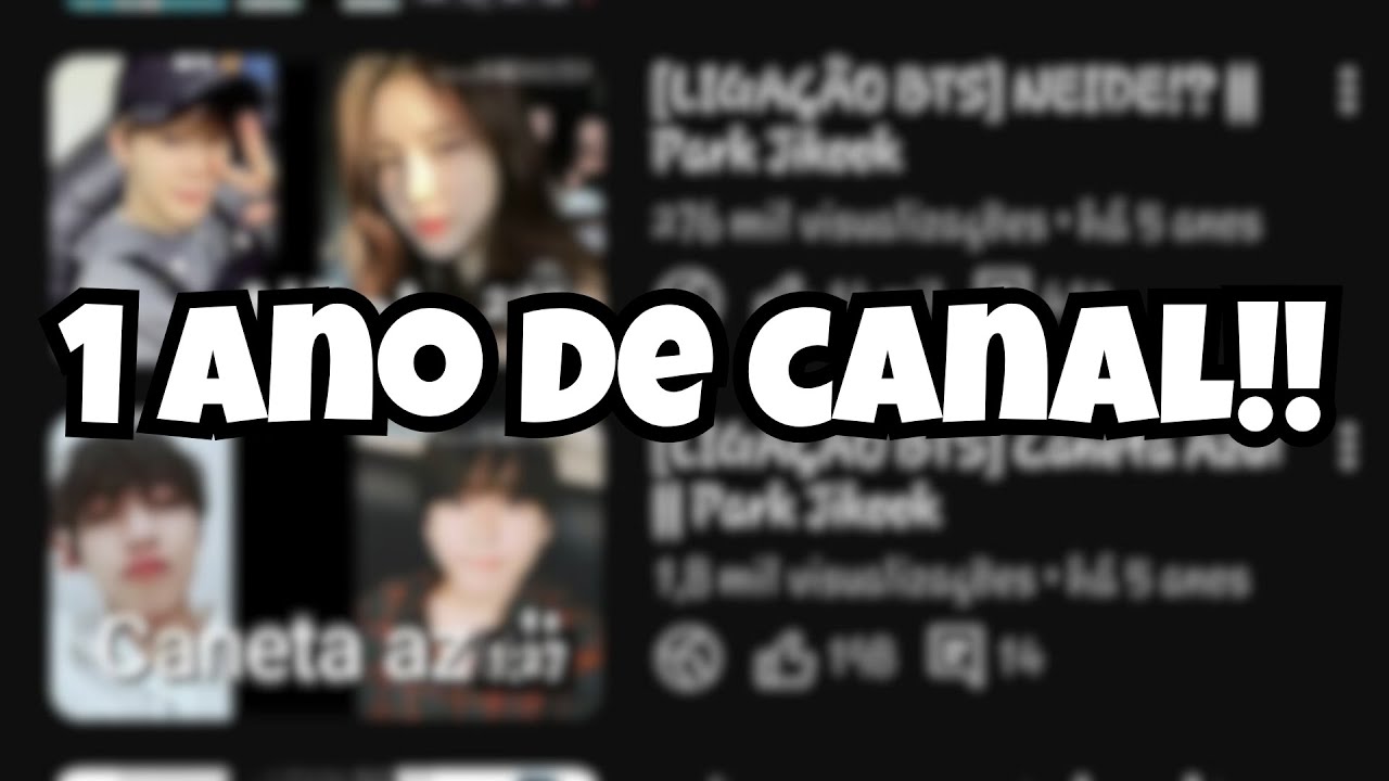 REAGINDO ÀS MINHAS PRIMEIRAS LIGAÇÕES! - Especial de 1 ano de canal! || Park Jikook