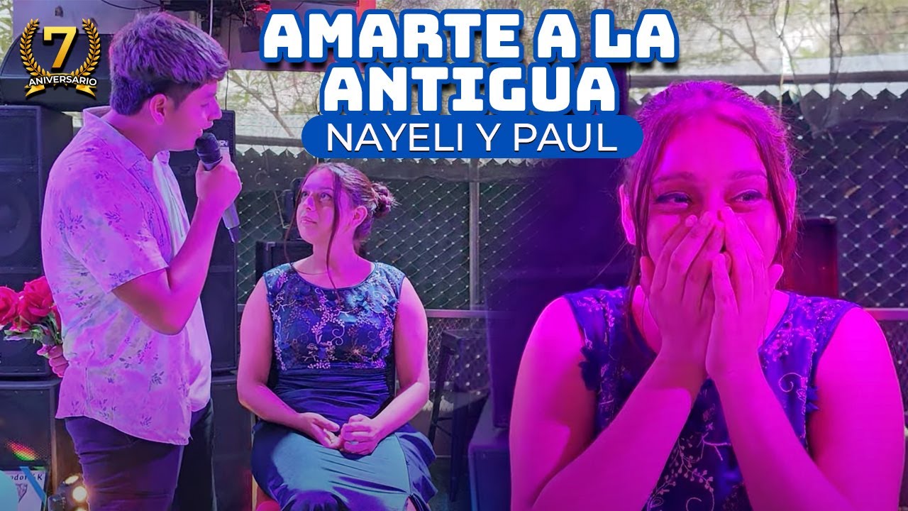 PAUL muy romántico le canta y dedica 