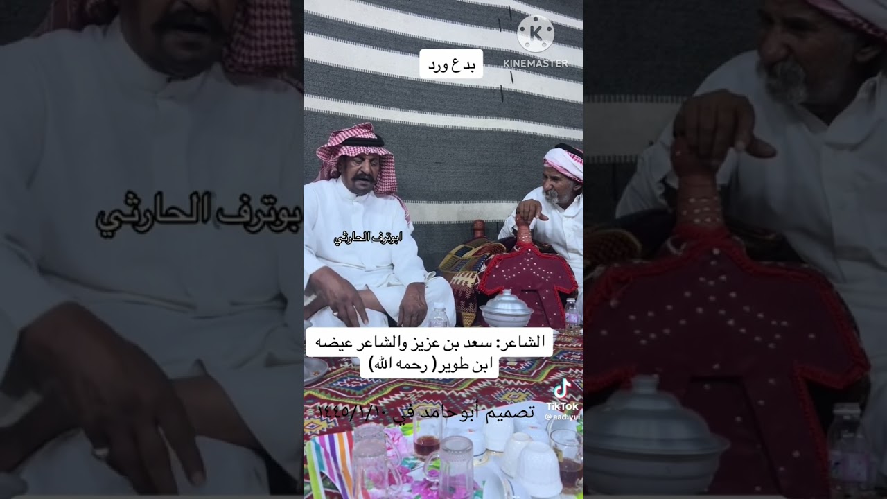 مجالسي سعد بن عزيز وعيضه بن طوير