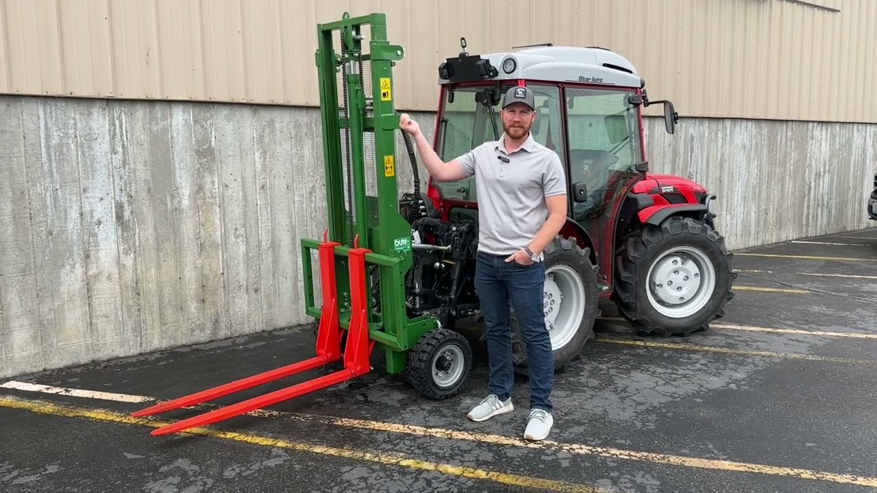Olmi two-stage forklift