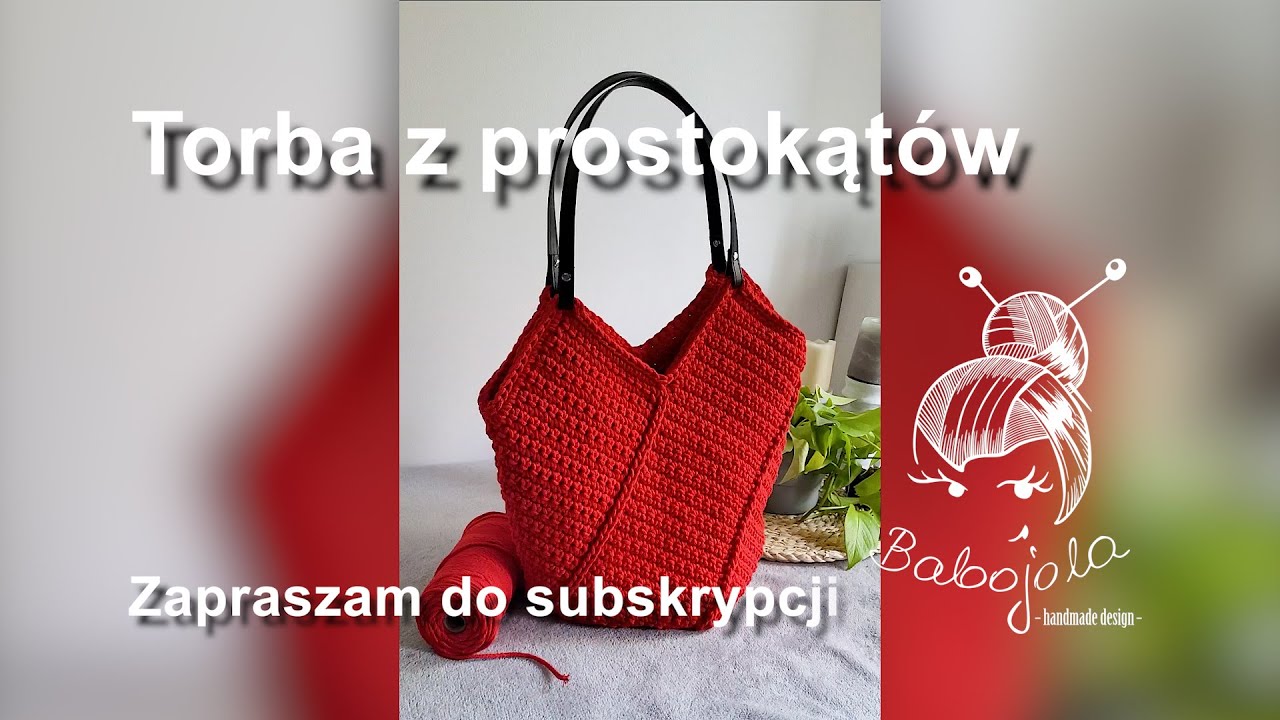 Torba z prostokątów - tulipanowiec w nowej odsłonie.