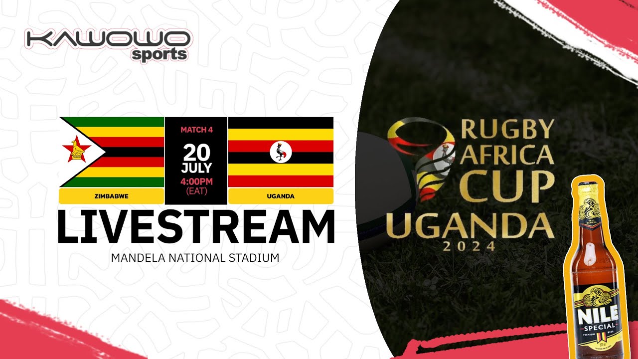LIVE: ZIMBABWE VS UGANDA | 2024 MEN’S RUGBY AFRICA CUP