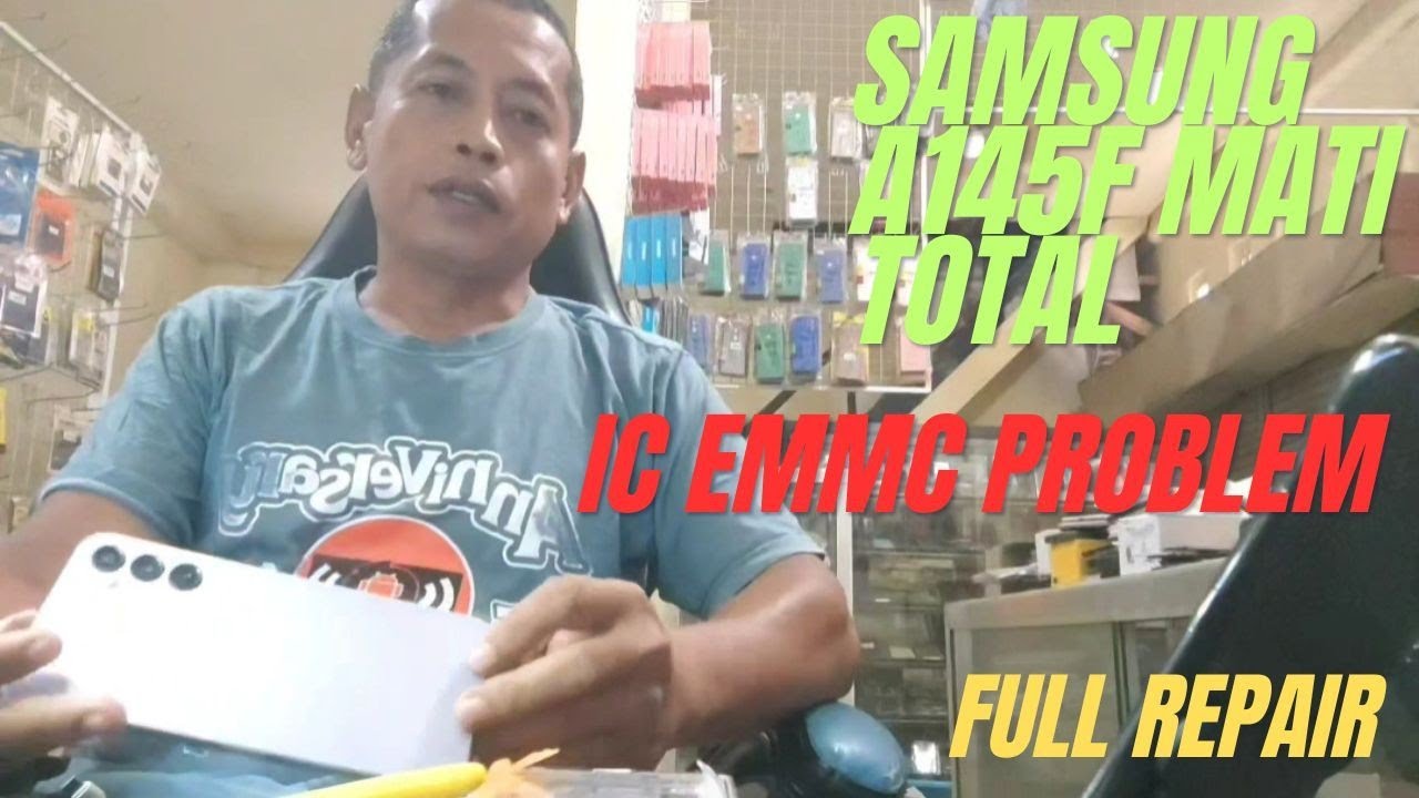 SM A145F MATI TOTAL IC EMMC  PROBLEM///FULL REPAIR