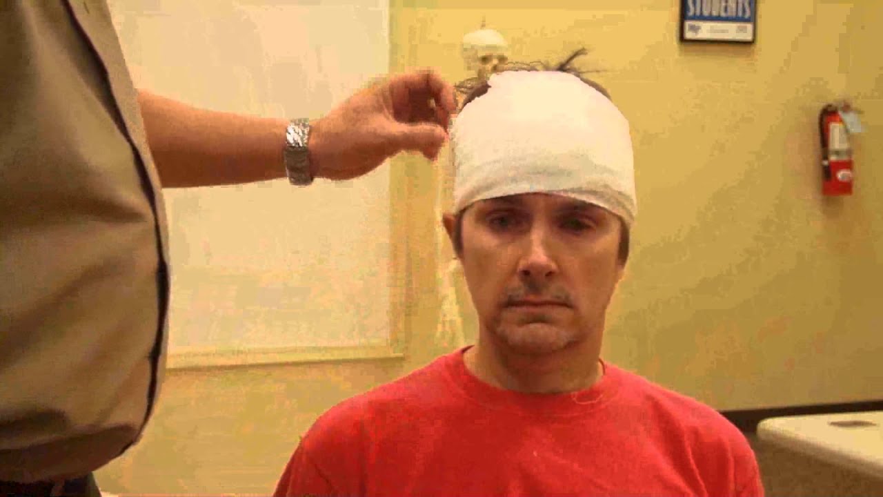 Bandaging   Head Bandage
