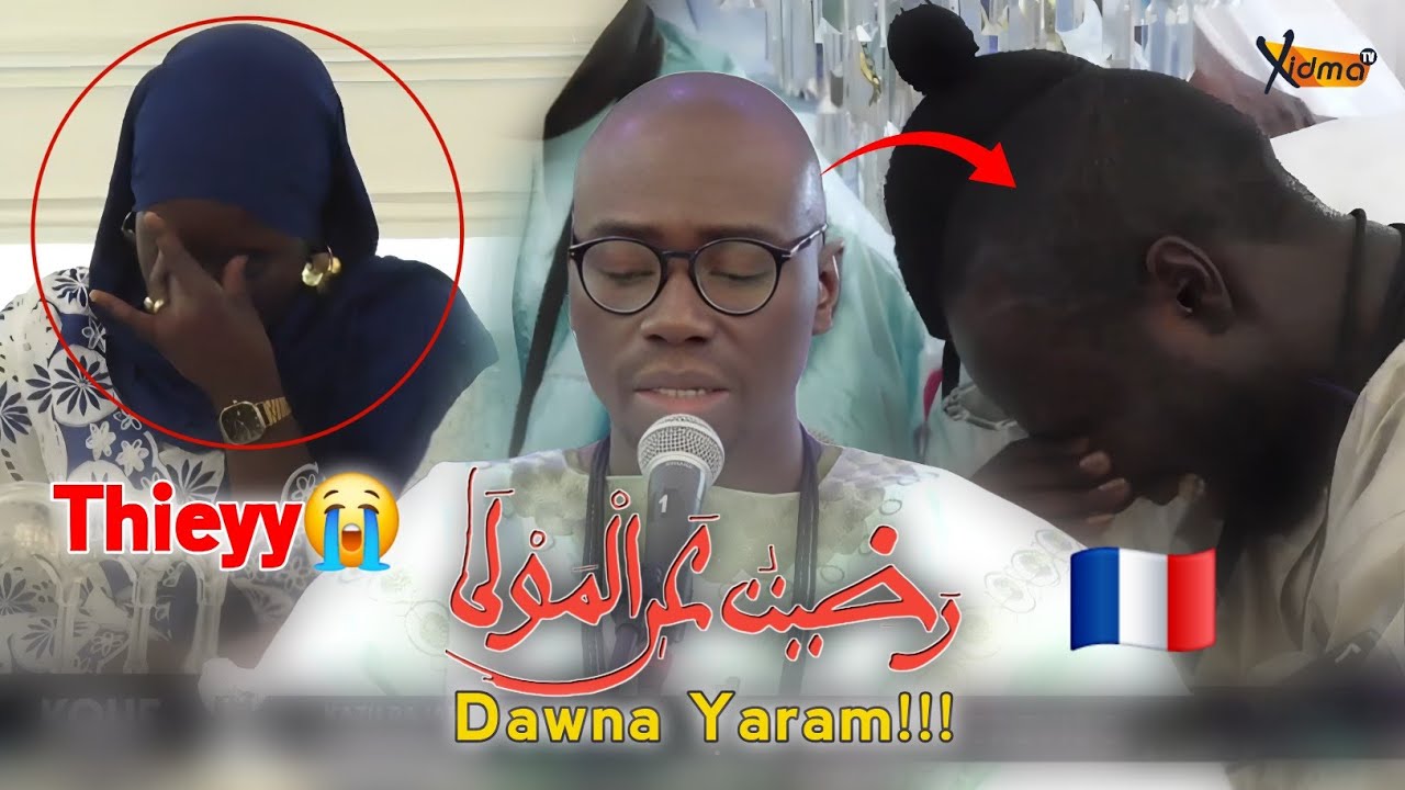 😭Thieyy Lii 😭 Raditou Hanil Mawla Kourel Treviso Italie | Magal Kazu Rajab 1447H-2026 Touba Mulhouse