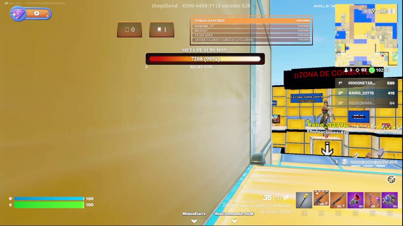 Jugando lego fortnite