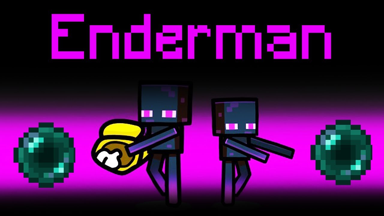 IL NUOVO RUOLO DELL'ENDERMAN SU AMONG US CON LE MOD!!
