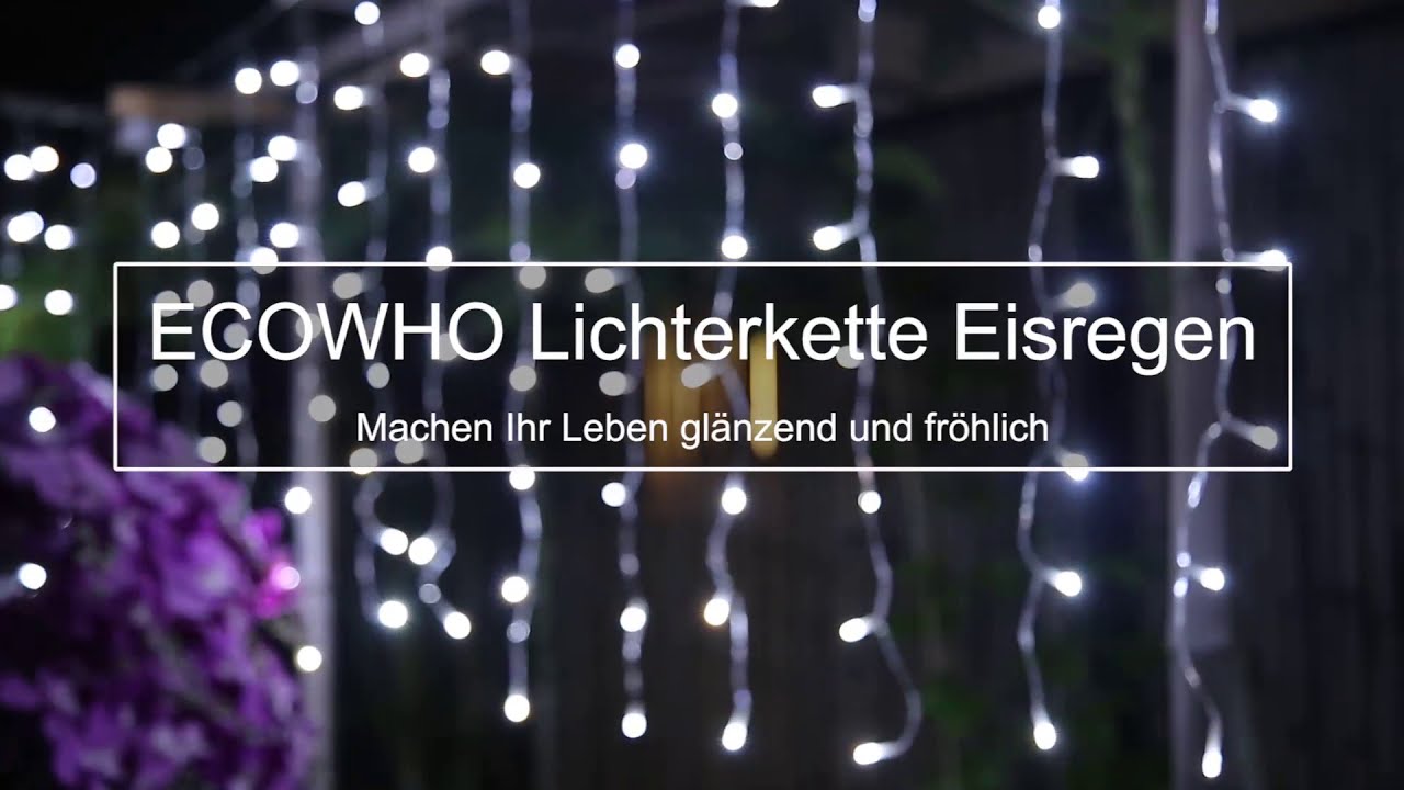 Shining ECOWHO led curtain light