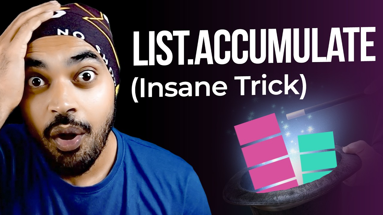 Пример использования List.Accumulate в Power Query