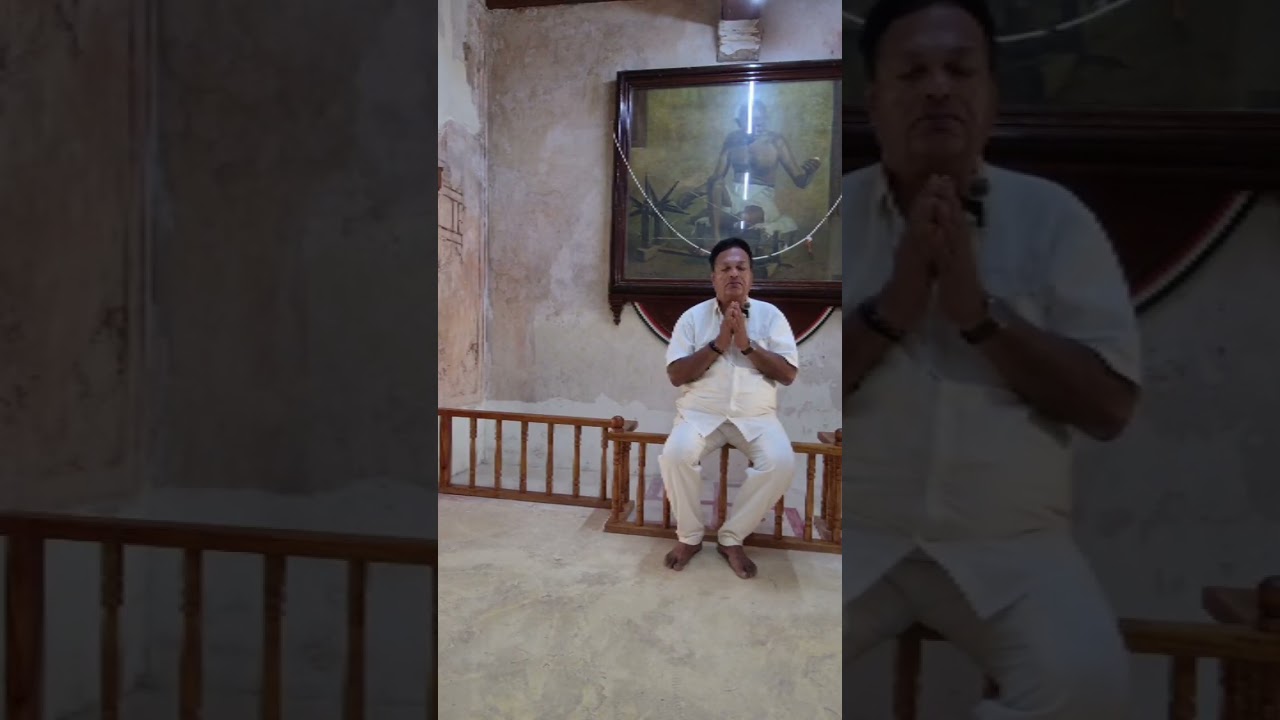 The Birth place of Mahatms Gandhi, Kerti Mandir.  Porbandar.   ಮಹಾತ್ಮಾ ಗಾಂಧೀಜಿ ಜನ್ಮಸ್ಥಳ.‌ 