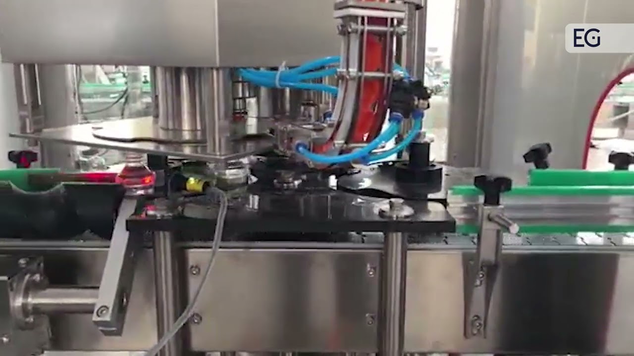 Автоматическая роторная укупорочная машина FX-6A