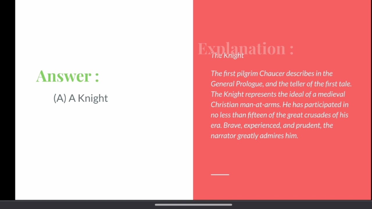 English Literature through MCQs #01 | Age of Chaucer MCQ | Ugc Net