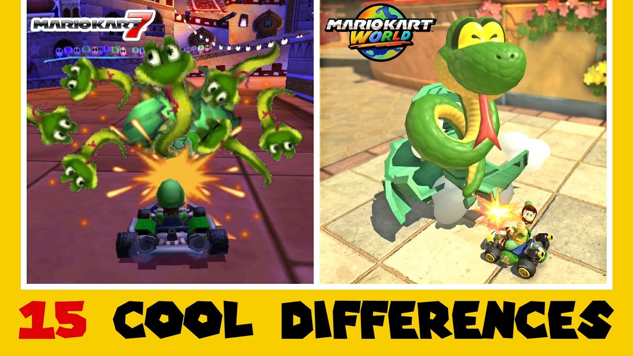 Shy Guy Bazaar - Switch 2 VS 3DS - Mario Kart World