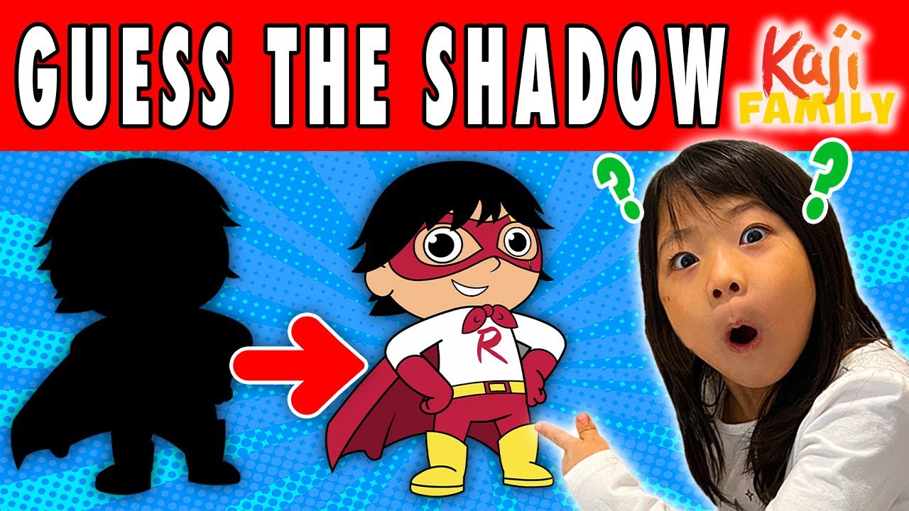 GUESS the CHARACTER by the SHADOW!