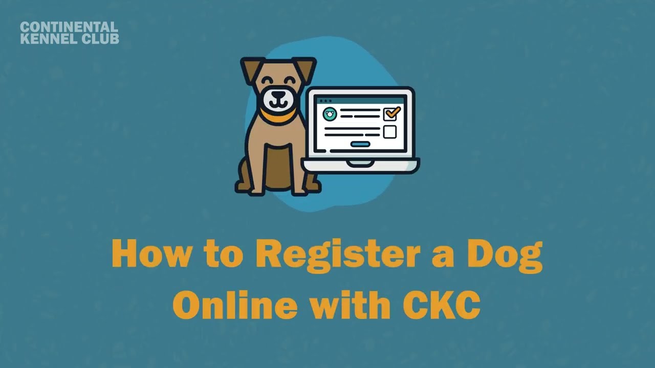 Как зарегистрировать собаку онлайн в CKC (Канадский кинологический клуб).