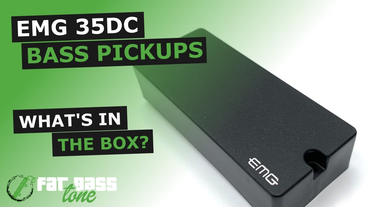 EMG 35DC Bass Pickup: What’s In The Box? (A Close-Up Look)