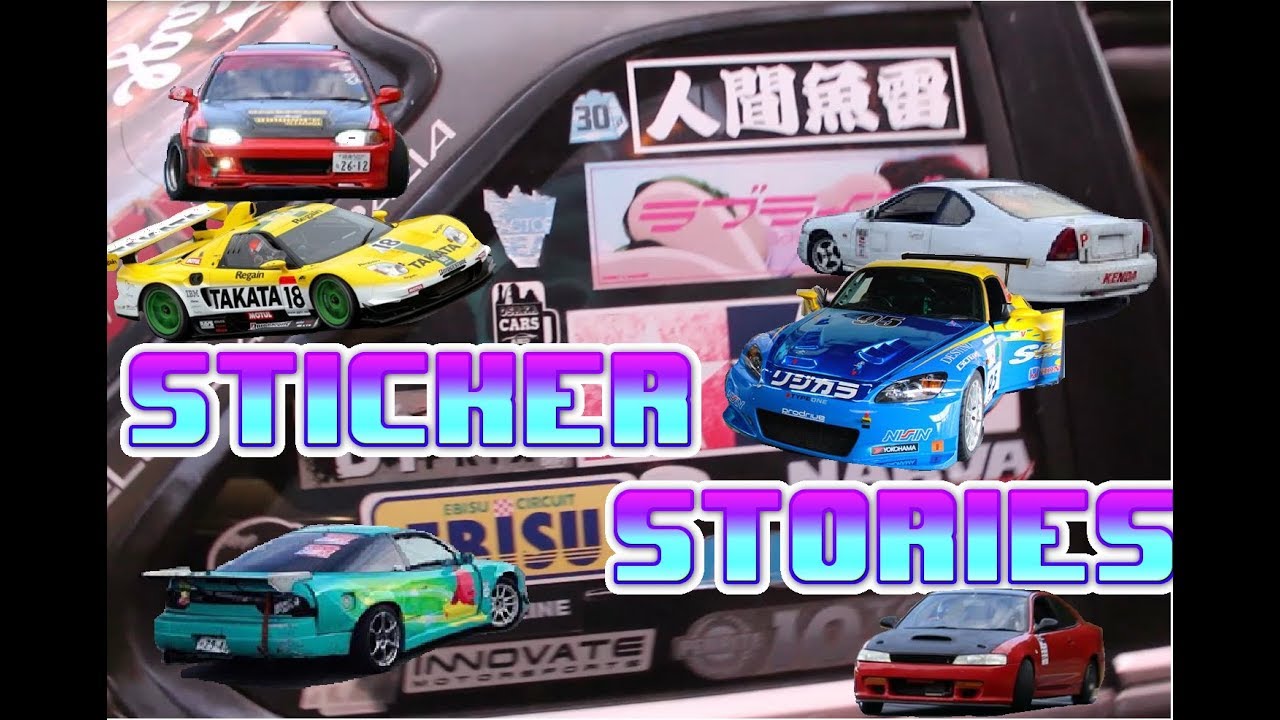 My JDM Sticker Stories.
