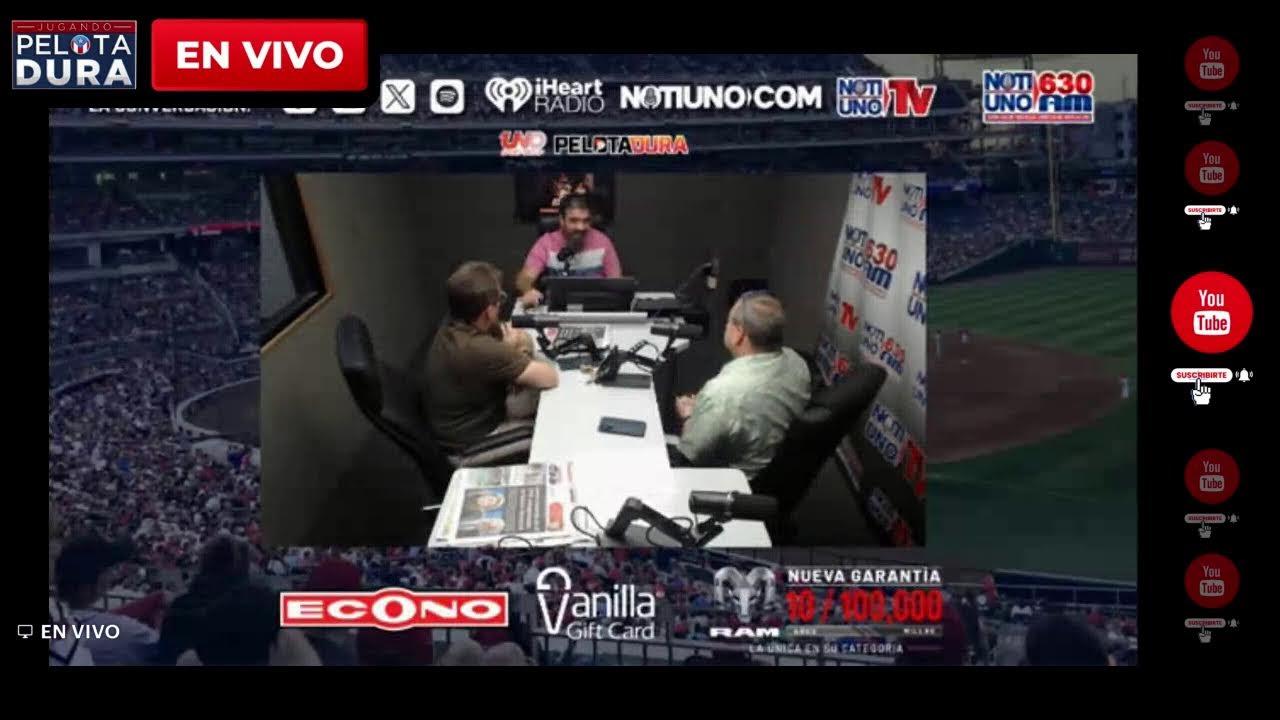 [EN VIVO] Pelota Dura por NotiUno 630 - 18 de marzo de 2026