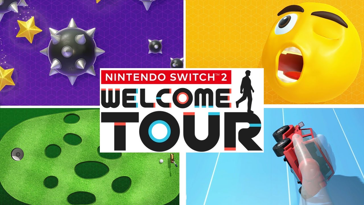 Nintendo Switch 2 Welcome Tour All Minigames