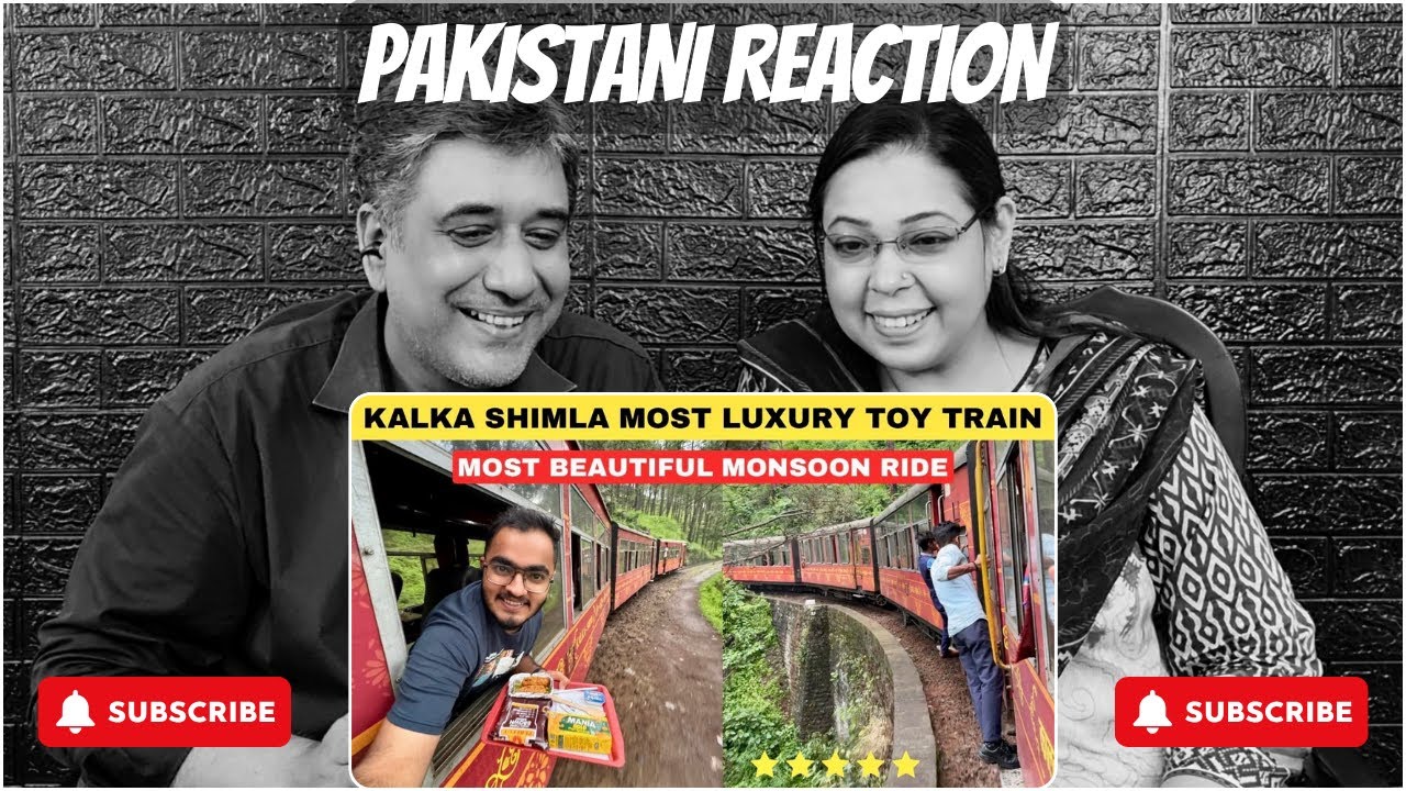 Most Luxurious Kalka Shimla Toy Train Journey in Monsoon | Reaction Rhythm