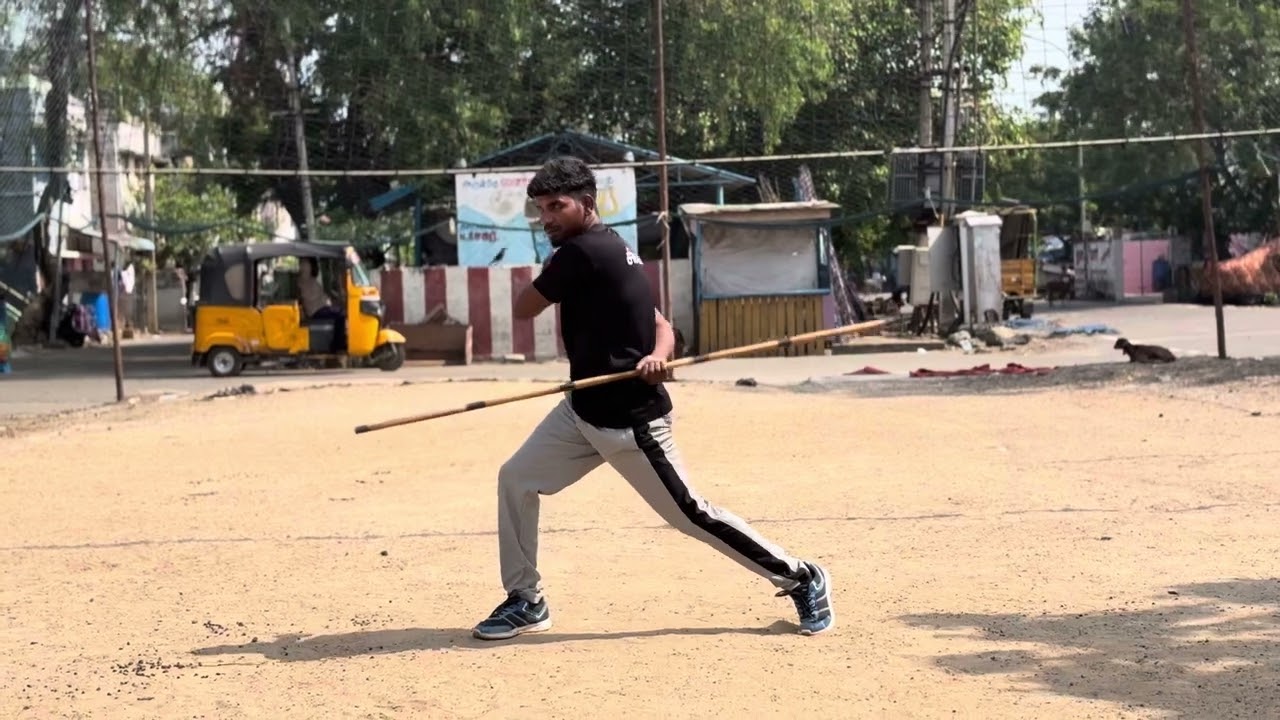 Basic Alangara Padam| Simple and Easy Steps| single Stick Silambam