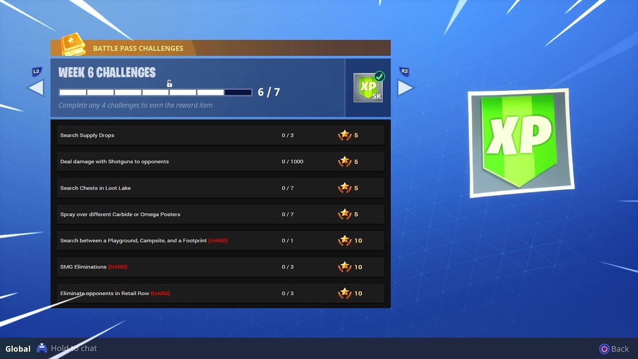 ALL Week 6 Challenges in Fortnite..