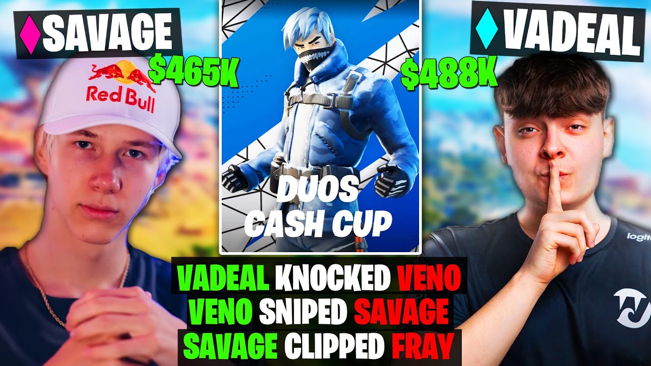 When Fortnite PROS Fight Eachother in COMP #1 | MRSAVAGE & VADEAL!