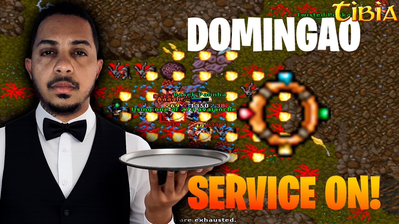 Domingao e Service nao PARA / Tibia Global  !service  -  - #tibiaglobal   #tibia