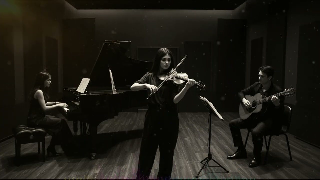 Soothing Violin Melodies with Piano, Guitar and Cello ~ Relaxing Classical Instrumental Music