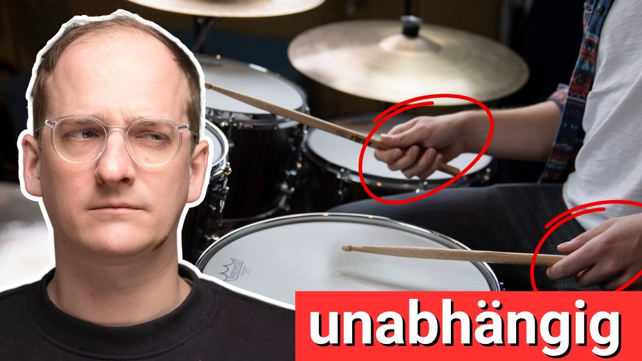 Füße und Hände trennen: Unabhängig Schlagzeug spielen lernen