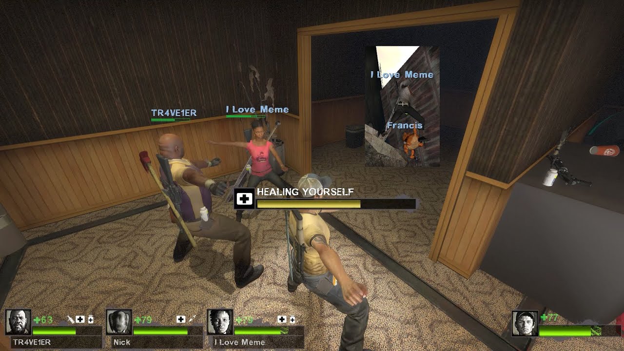 Me and my friends California Girls dance in Left 4 Dead 2