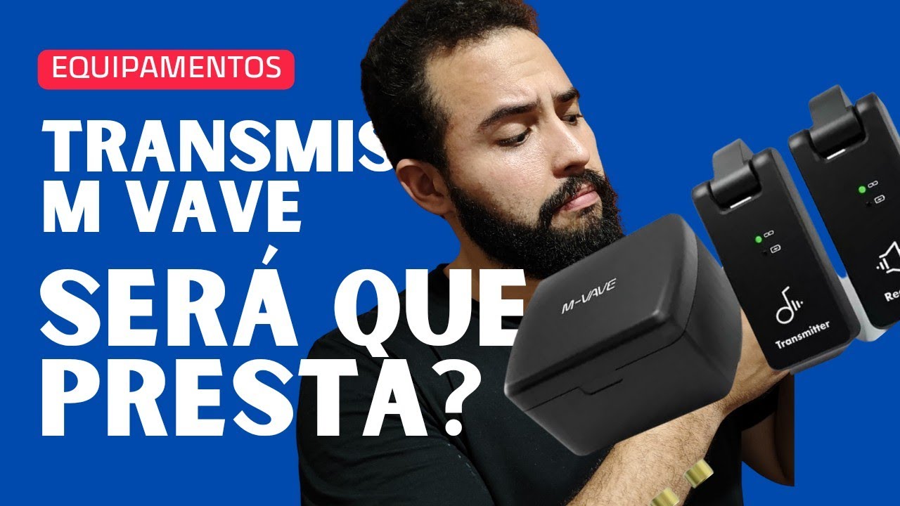 Transmissor Sem Fio M-VAVE - Sistema WIRELESS pra quem GOSTA de CUSTO e BENEFÍCIO