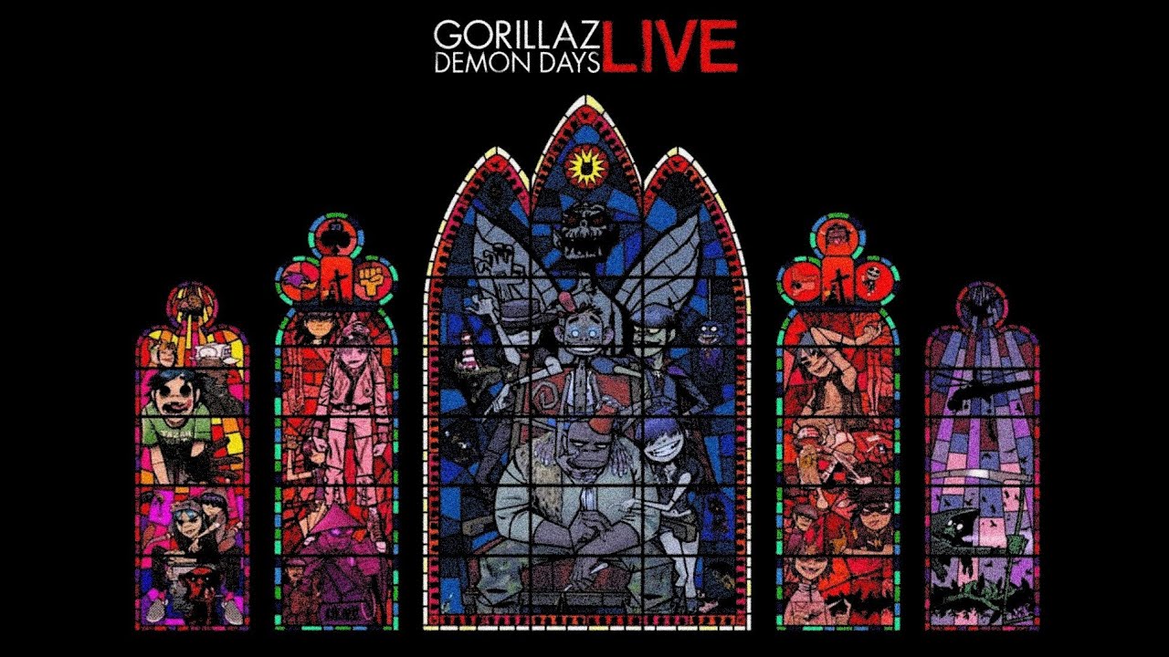 Gorillaz Demon Days Live, Manchester Opera House, 2005.