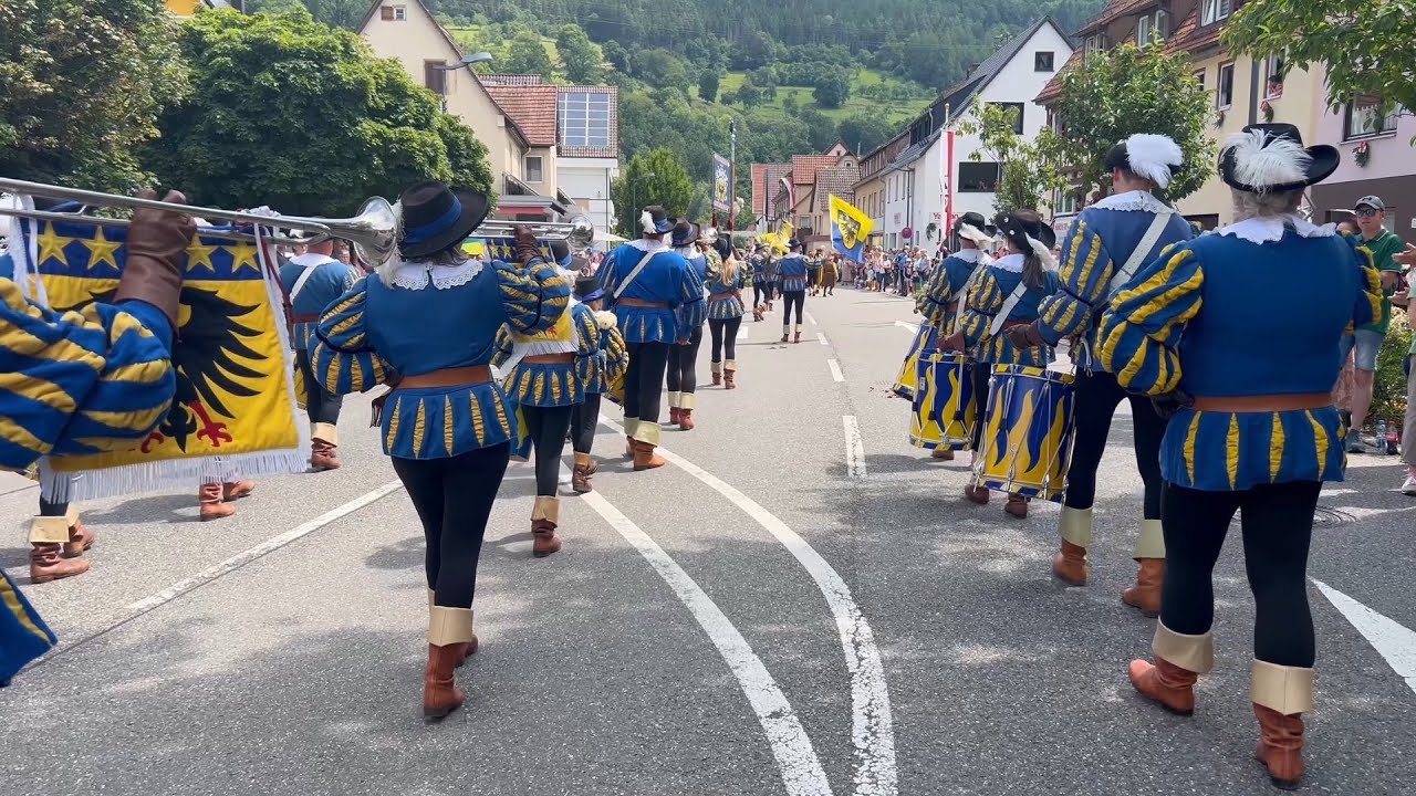 Schäferlauf Wildberg 2024 | Fanfarenzug Markgröningen
