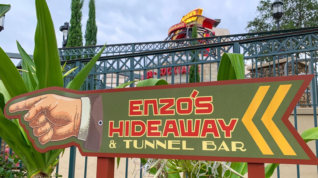 DINING REVIEW: Enzo’s Hideaway & Tunnel Bar at Disney Springs