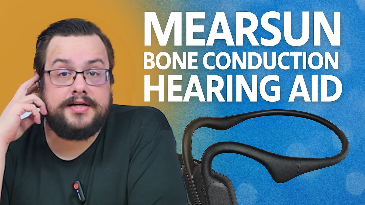 I Tried a Bone Conduction Hearing Aid for a Month! (Mearsun MES-E100)