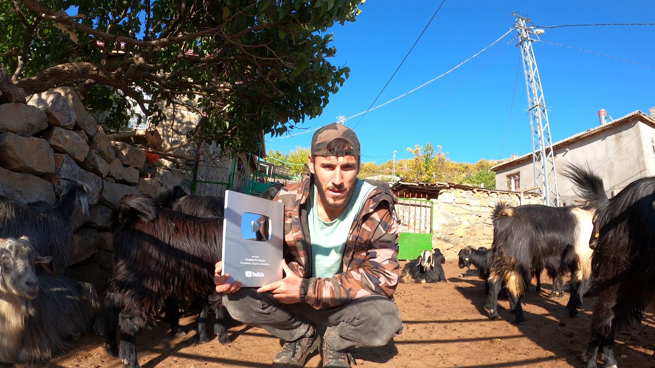 Bozkırlı Çoban Youtube’dan 100Bin Plaketi aldı - Anadolu'da Zaman Hasan Ay 100K Plaketini Anlatıyor