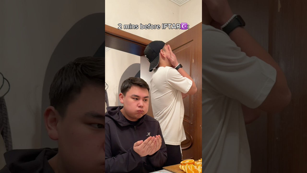 2 mins before Iftar☪️