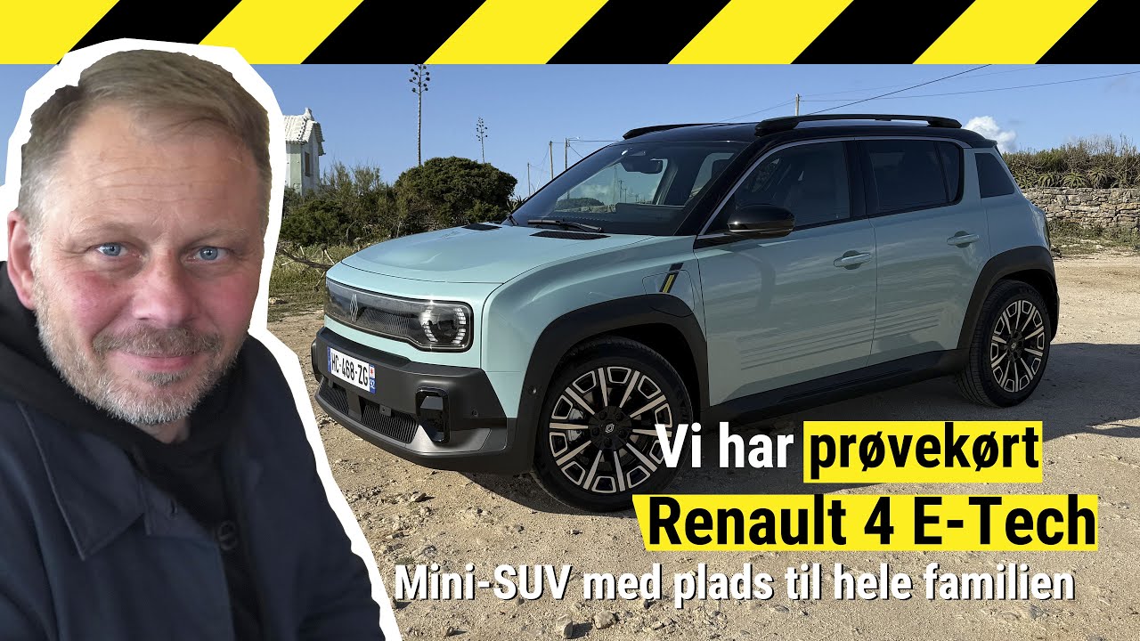 F&oslash;rste k&oslash;retur: Renault 4 E-Tech