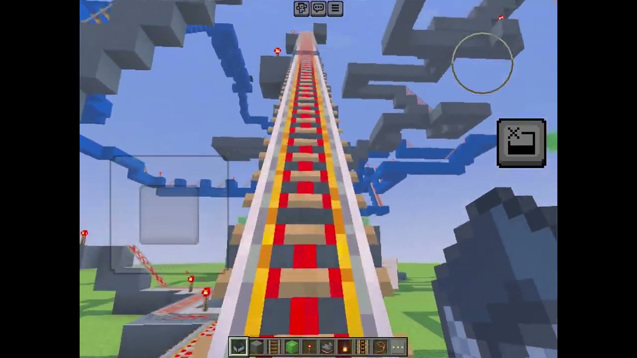 New early releasing for a new ride in my Minecraft server! #minecraft 