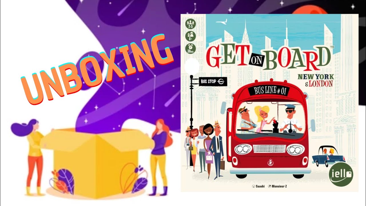 Get On Board (gioco da tavolo) - Unboxing italiano