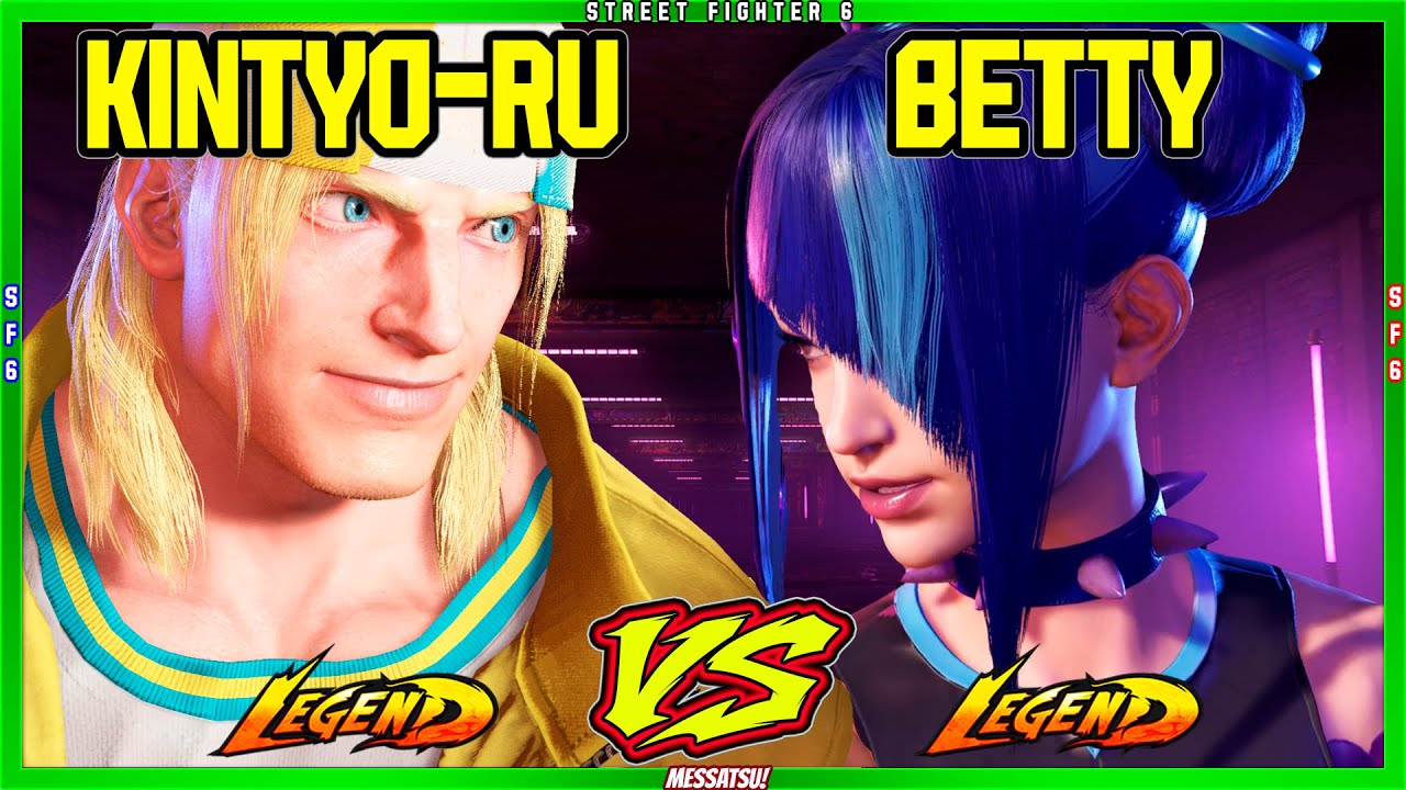 SF6 Kintyo-ru (Terry) VS Betty (Juri)💥high level💥