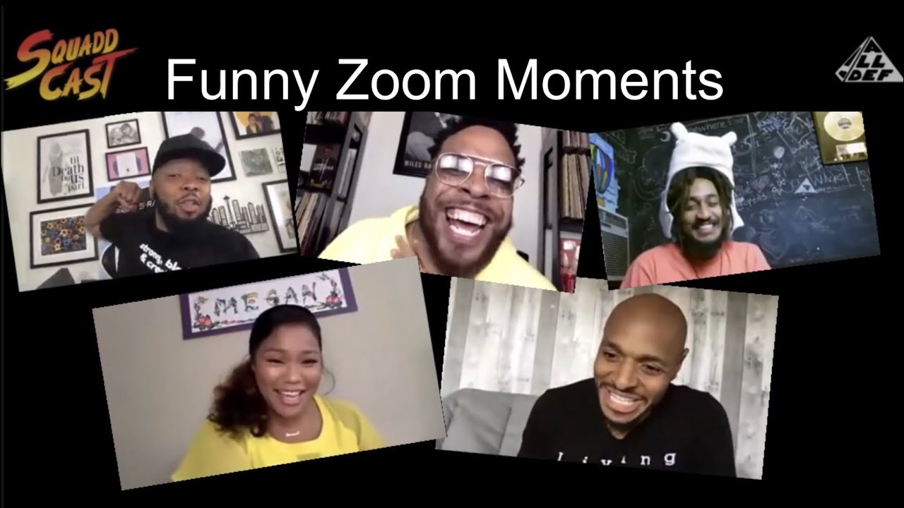 Squadd Cast Funny Zoom Moments