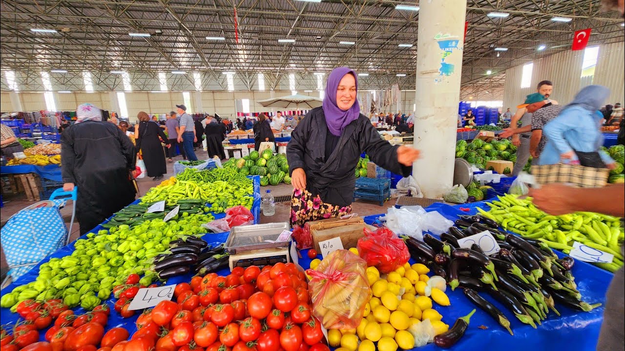 Kepsut Pazarı, Balıkesir - 13 Haziran 2024-#keşfet #viral #viralvideo #market #kepsut 