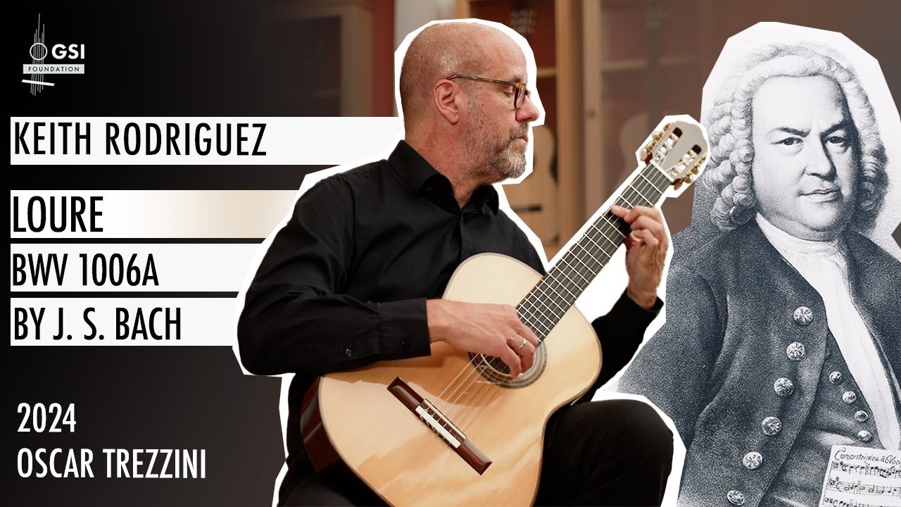 Keith Rodriguez performs J.S. Bach's 